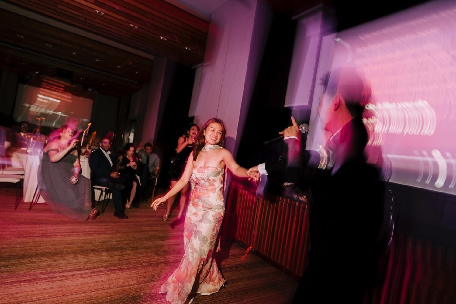 Phylicia dancing at the after party